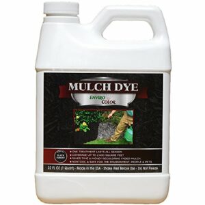 EnviroColor BF0032 851612002018 2,400 Sq. Ft. Black Forest Mulch Color Concentrate, 1 Quarts (Pack of 1)